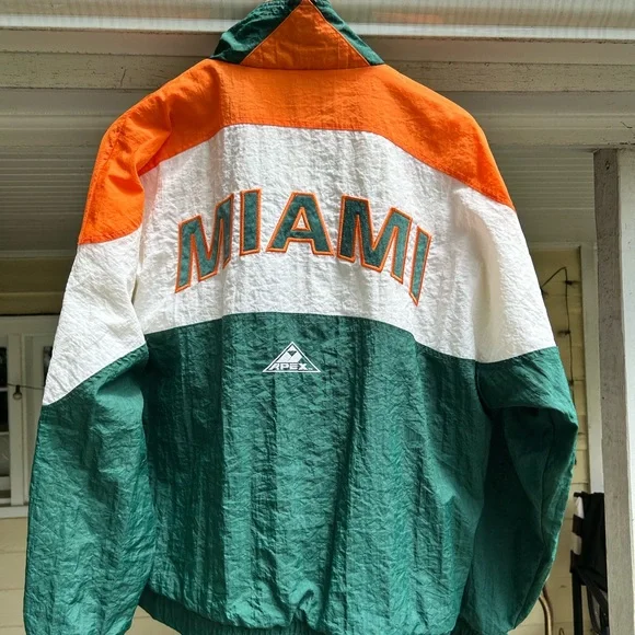 Retro U Miami Track Jacket - Picture 2 of 3